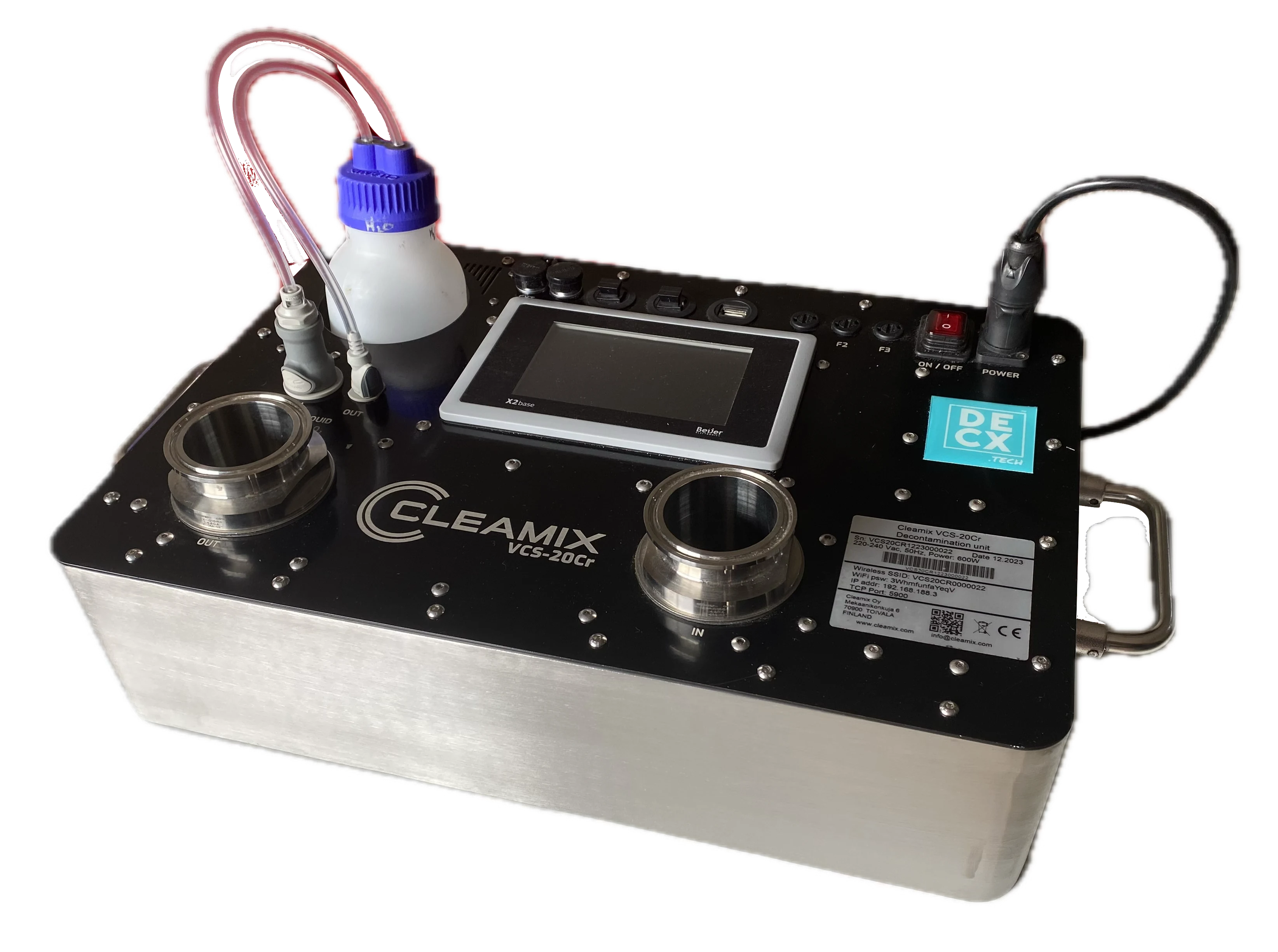 VCS-20CR — Compact isolator decontamination unit